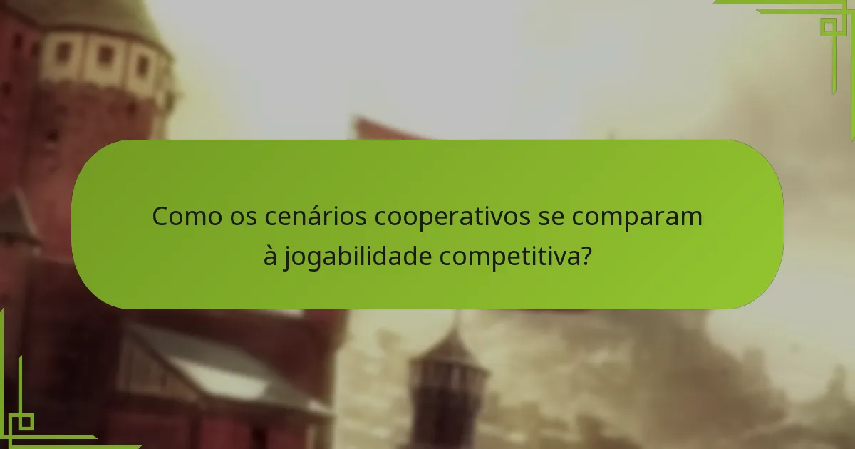 Quais são os objetivos partilhados na jogabilidade cooperativa?