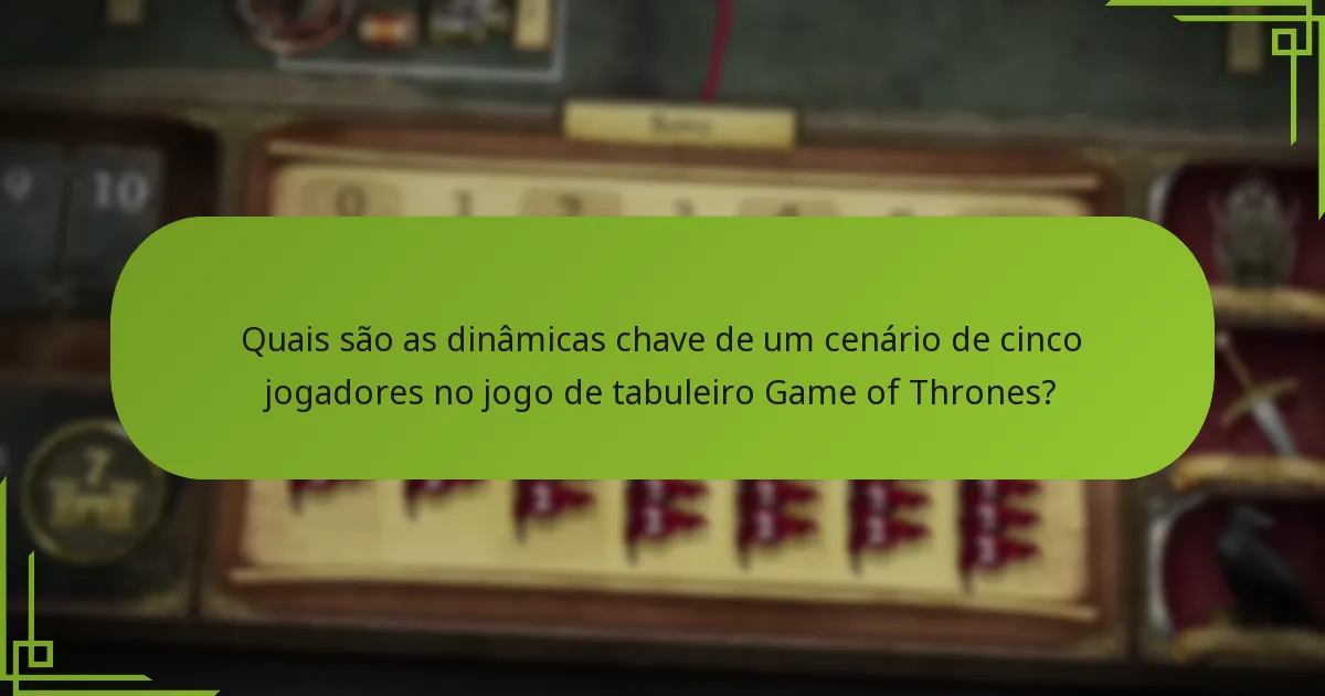 Quais armadilhas comuns devem ser evitadas em uma configuração de cinco jogadores?