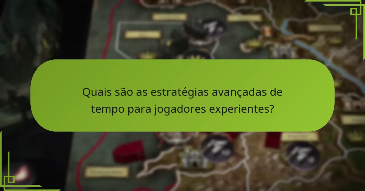 Quais conflitos de tempo comuns surgem durante a jogabilidade?